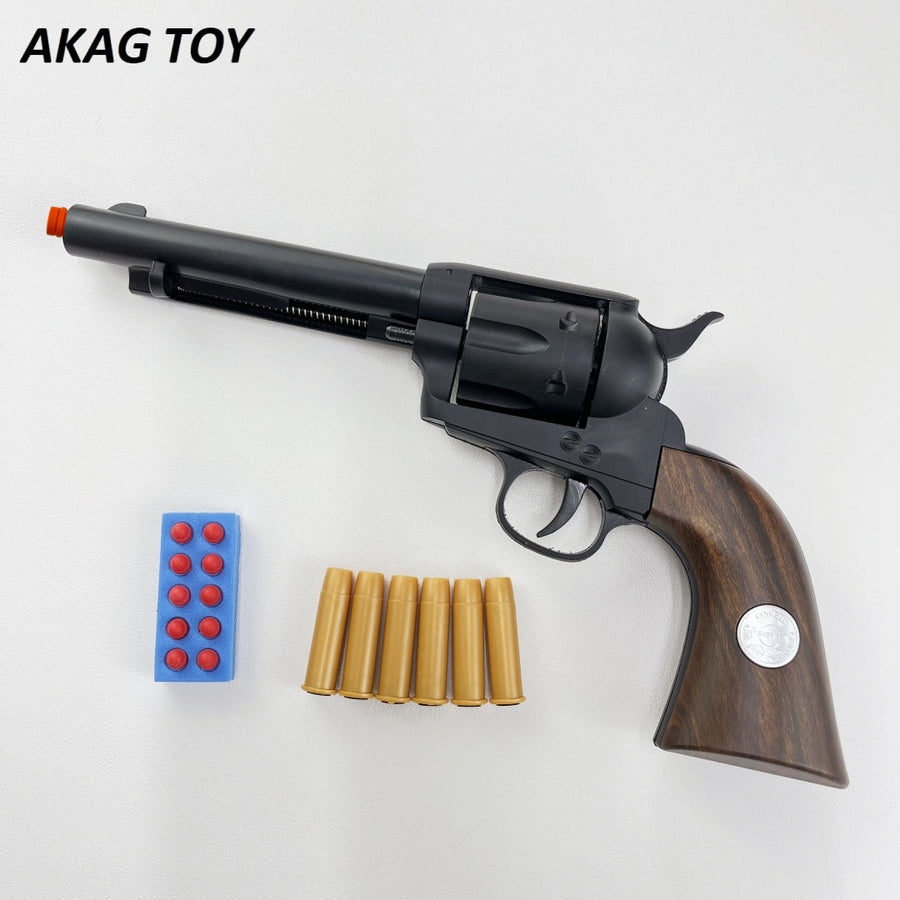 GQH M1873 Shell Ejection Cowboy Revolver Retro Toy Gun