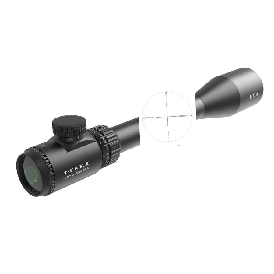 T-Eagle EOX3-9 Metal Cross Monocular Sight