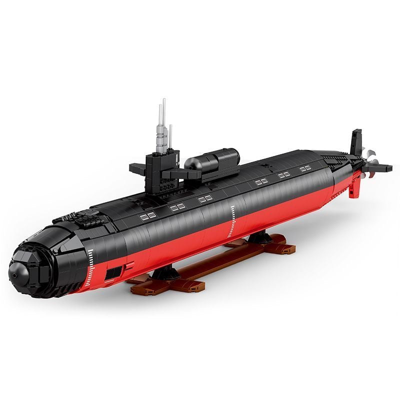 Los Angeles Class Submarine Military Building Block Model