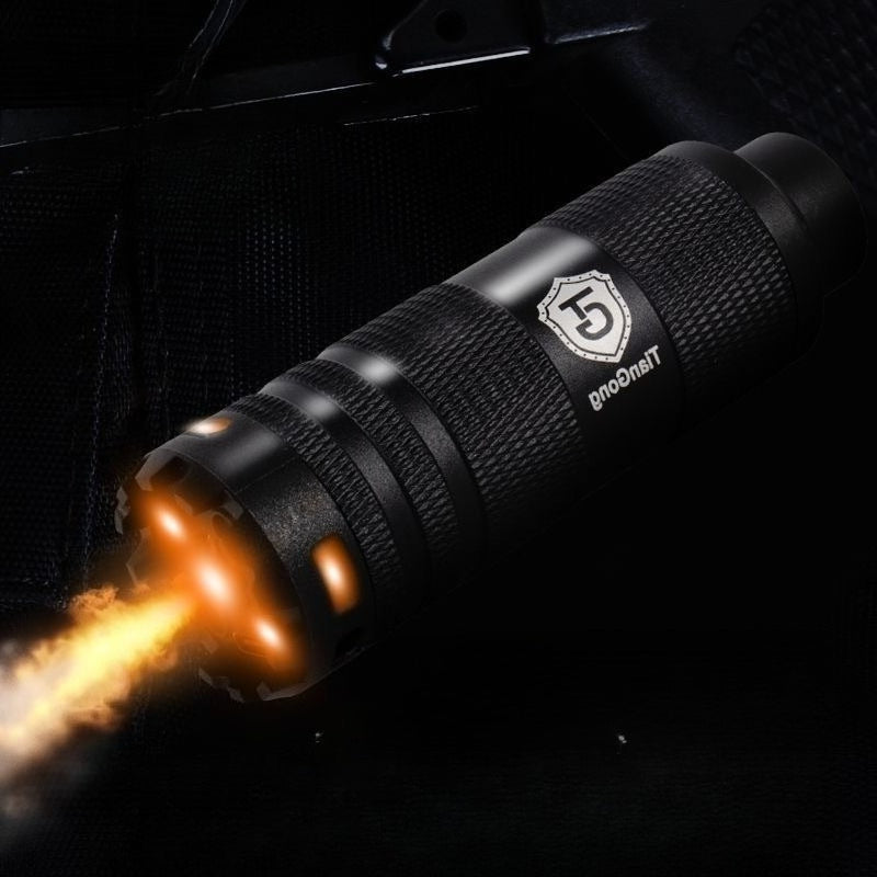 TG New LED Light 14mm CCW Metal Silencer
