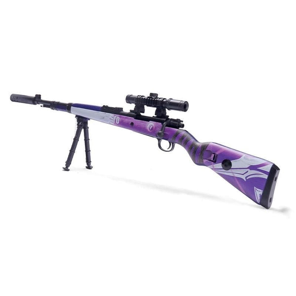 Jieying kar98k Shell Ejection Soft Bullet Toy Gun-Gel Blaster