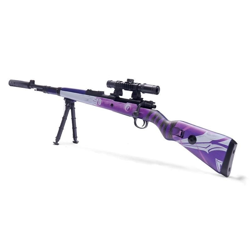 Jieying kar98k Shell Ejection Soft Bullet Toy Gun-Gel Blaster