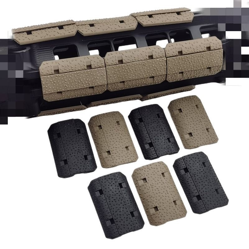 M-LOK Anti-slip Wood Sheet Guide Rail Cover
