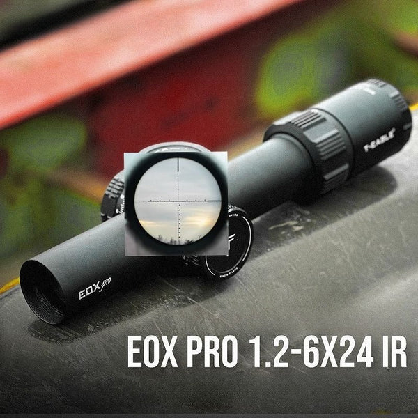 T-Eagle EOX PRO1.2-6 V2 Metal Dual Cross-Type Optical Quick Sight Scope