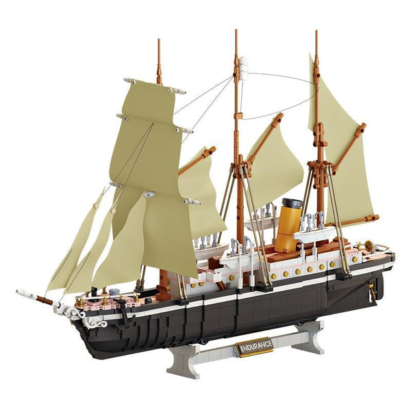 Large Endurance Sailboat Building Blocks Model