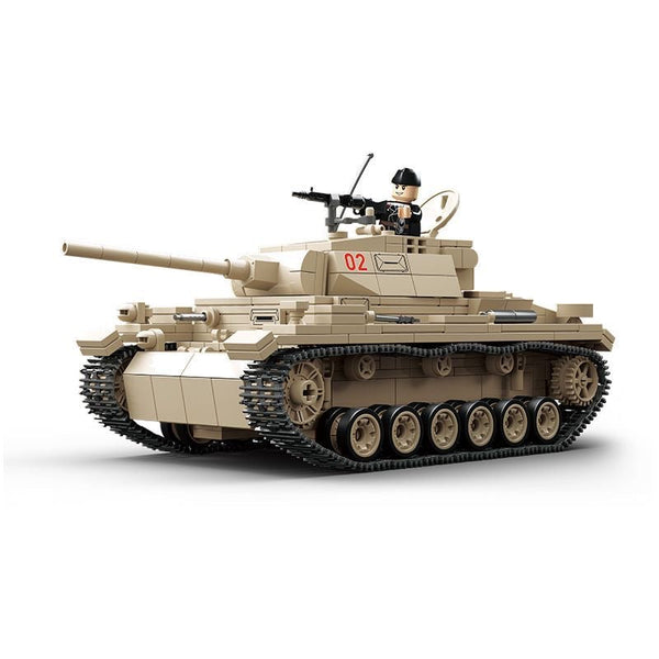 WWII  German Panzer III Tank Building Blocks
