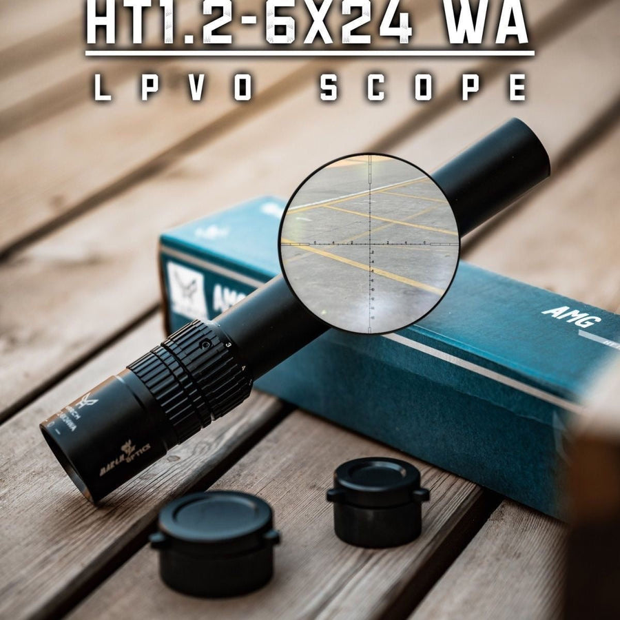 MARCH HT 1.2x-6x Adjustable Metal Crosshair Optical Sight