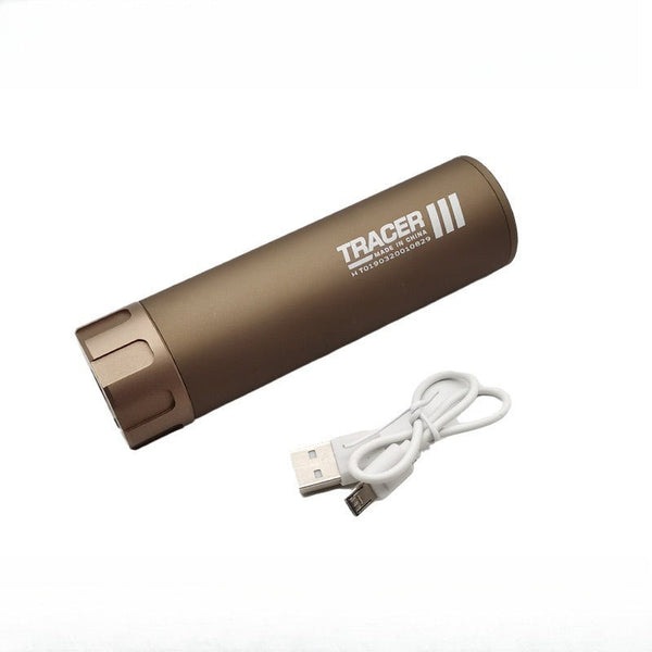Tracer III 14mm CCW Threaded Metal Flash Silencer