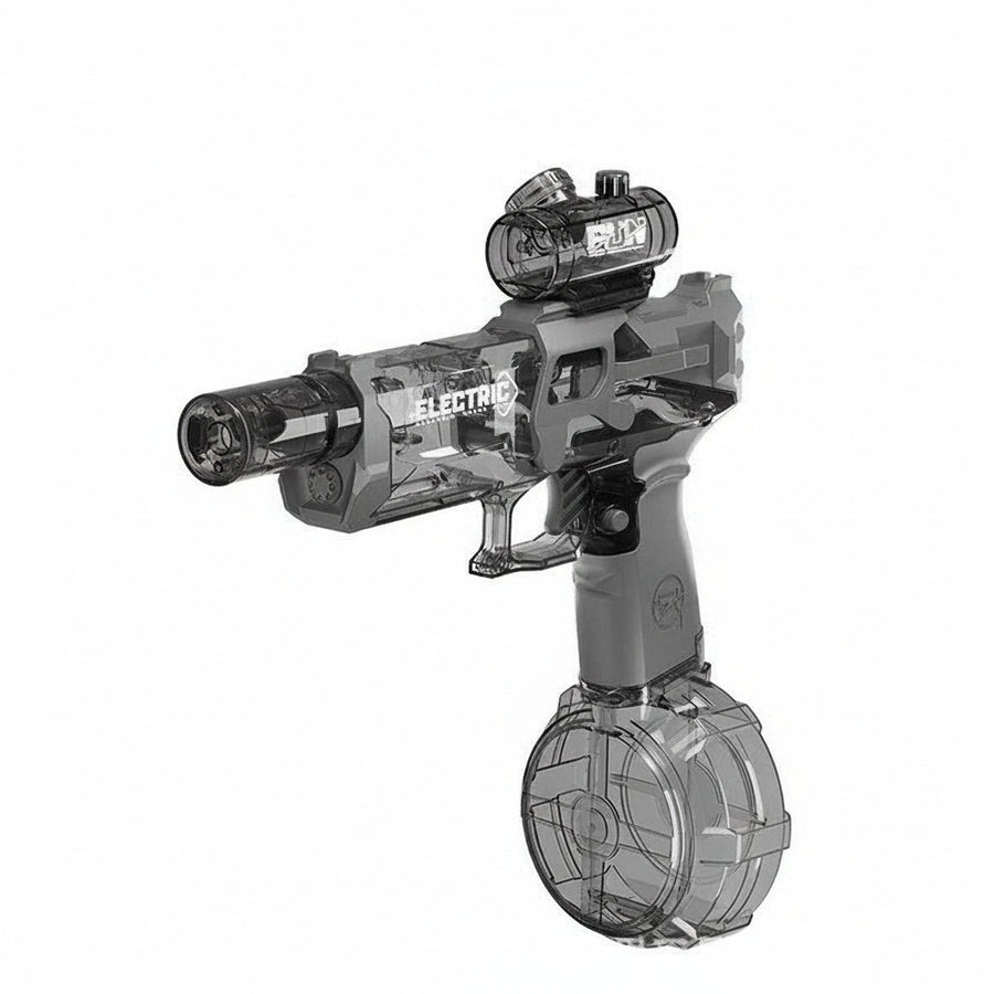 High performance electric flashing light water gun