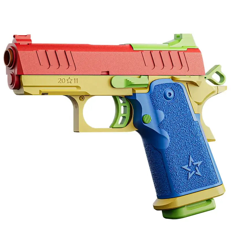 2011 Colored Shell Ejection Pistol Toy Gun