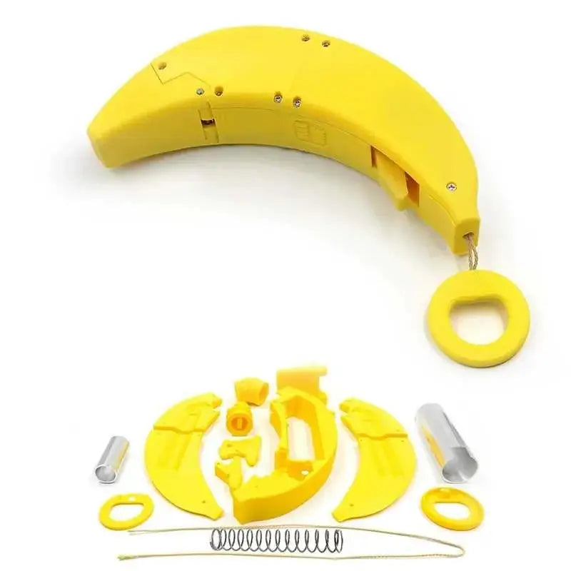 3D Printed Banana Soft Bullet Blaster