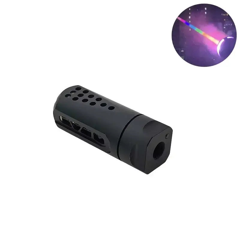 SI v2 / Shark 14mm CCW Metal Rainbow Luminous Silencer