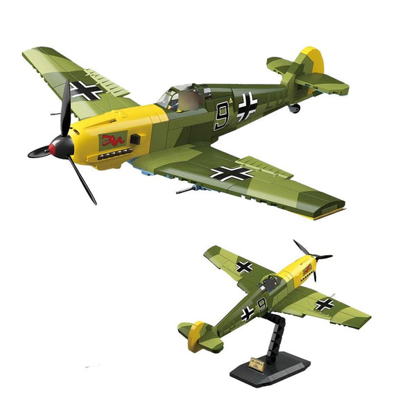 German Air Force Messerschmitt BF-109 E-4EMIL Building Blocks