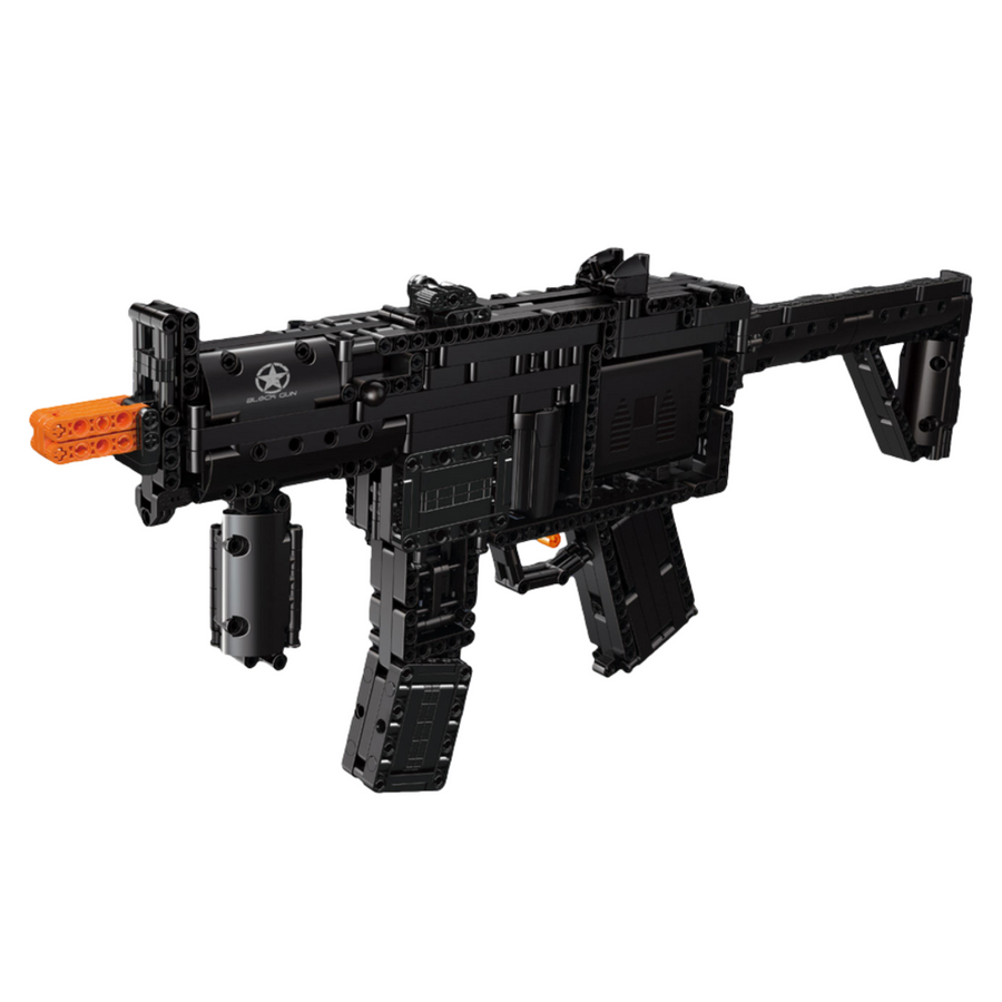 MP5 Fully Automatic High-Speed Building Block Toy Gun