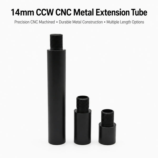 14mm CCW CNC Metal Extension Tube