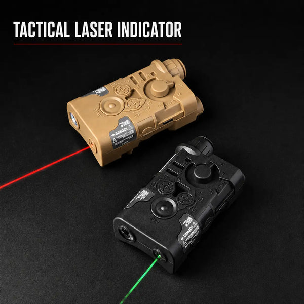 Red Laser + Single-Function Tail Switch with Built-in Battery and Charging Cable