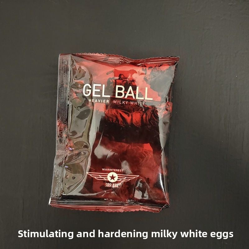 LDT 3.0 7.5 mm Weighted And Hardened Milky White Gel Ball