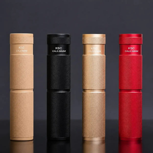 Metal Silencer Adapt To 14 MM CCW Threaded Rod Tip
