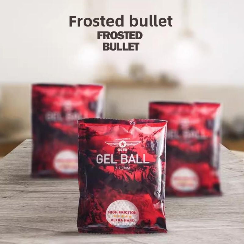 LDT 3.0 Extra Heavy and Hard Frosted White Gel Ball