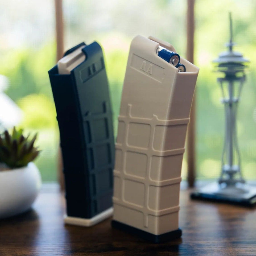 3D Printed Magazine Tactical Battery Storage Box
