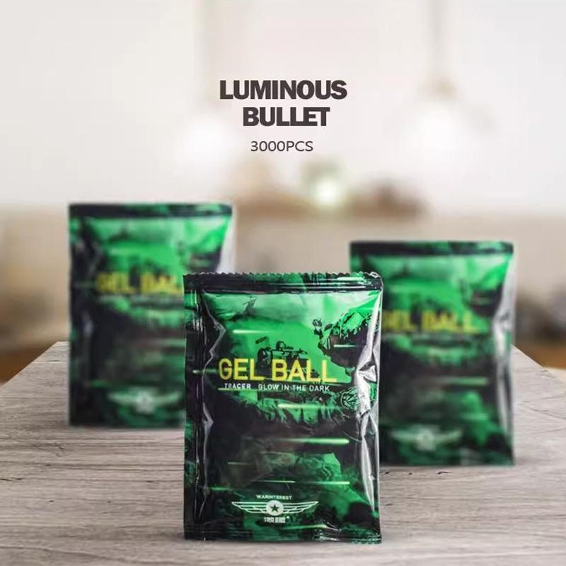 7-8mm LDT Warinterest Luminous Hardened Gel Balls