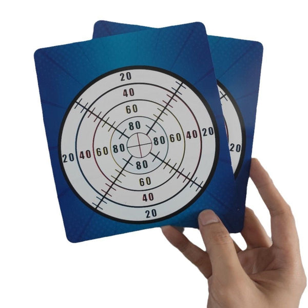 Gel Ball Shooting Color-Changing Target Paper