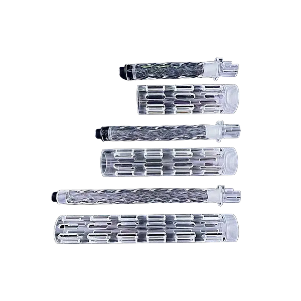 F1 Transparent Gel Blaster with Screwless M-Lok Handguard