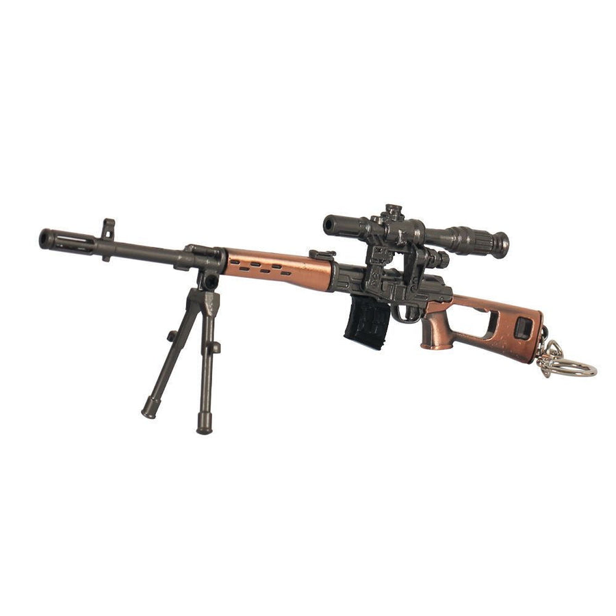 SVD Metal Toy Gun Model Ornament