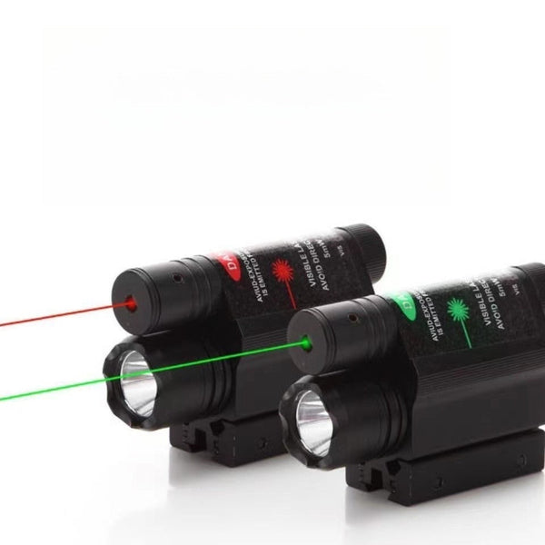 New Version Of High-Intensity Metal Tactical Flashlight And Laser Sight