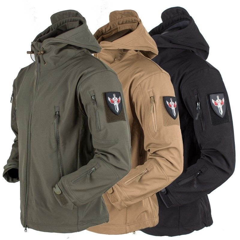 Windproof And Waterproof Tactical Military Fleece Jacket