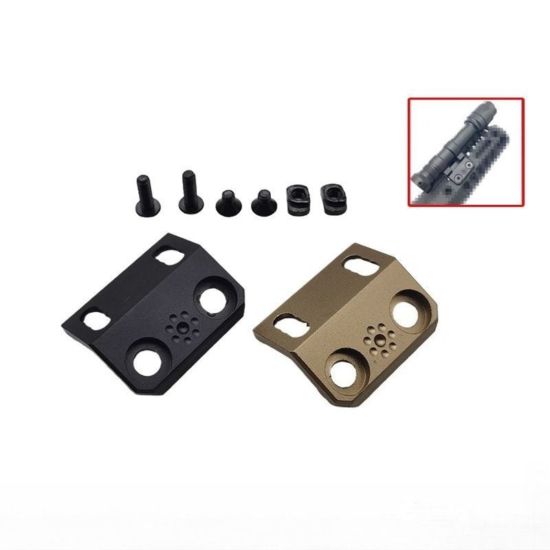 M-Lok Side-Shift Flashlight Metal Mount for Toy Blaster