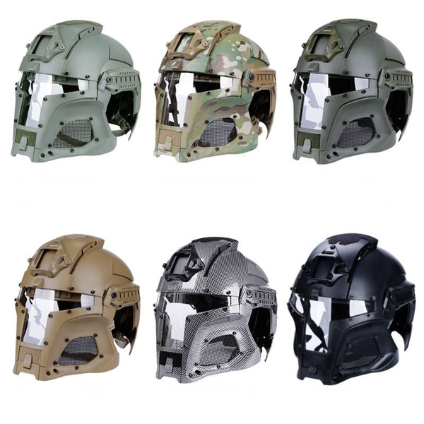 WOSPORT Medieval Iron Warrior Tactical Helmet