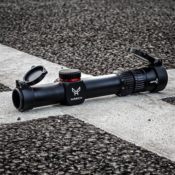 MARCH HT 1.2-6x24 Crosshair Optical Metal Monocular Sight