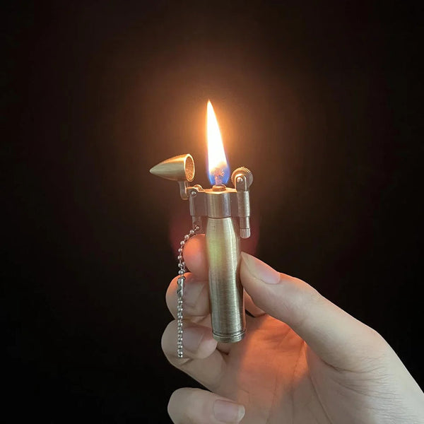 Retro Bullet Kerosene Lighter -Compact And Convenient Flamethrower