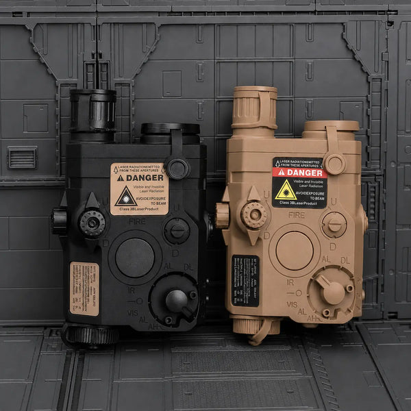 Red Laser+Green Laser+Flashlight Multifunctional Tactical Beam Battery Case
