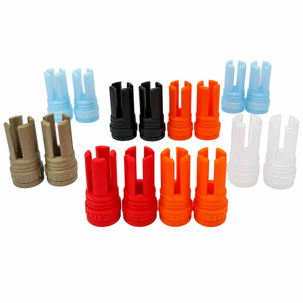 High Quality 3D Printed Orange Tips 6 PC Set 14MM CCW
