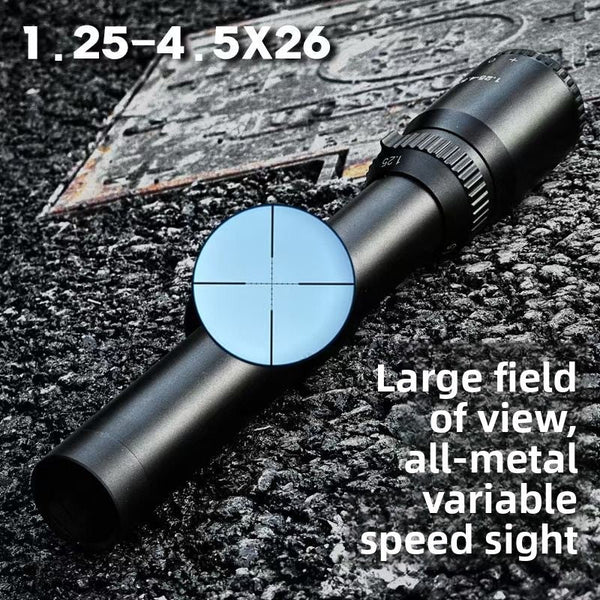 T-EAGLE Metal 1.25-4.5x26 Crosshair Optical Scope